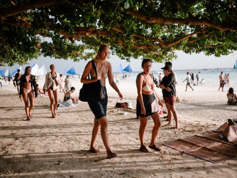 Street photo in Boracay, Philippines by Isaiah Talens