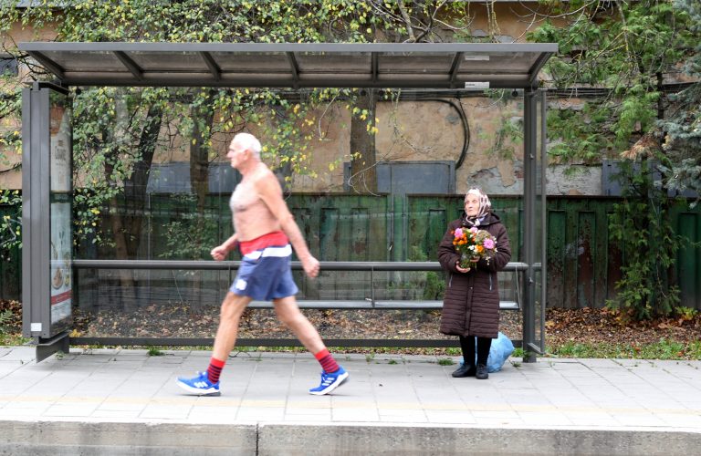 Street photo in Lviv, Ukraine by Rodrigo Marcotich