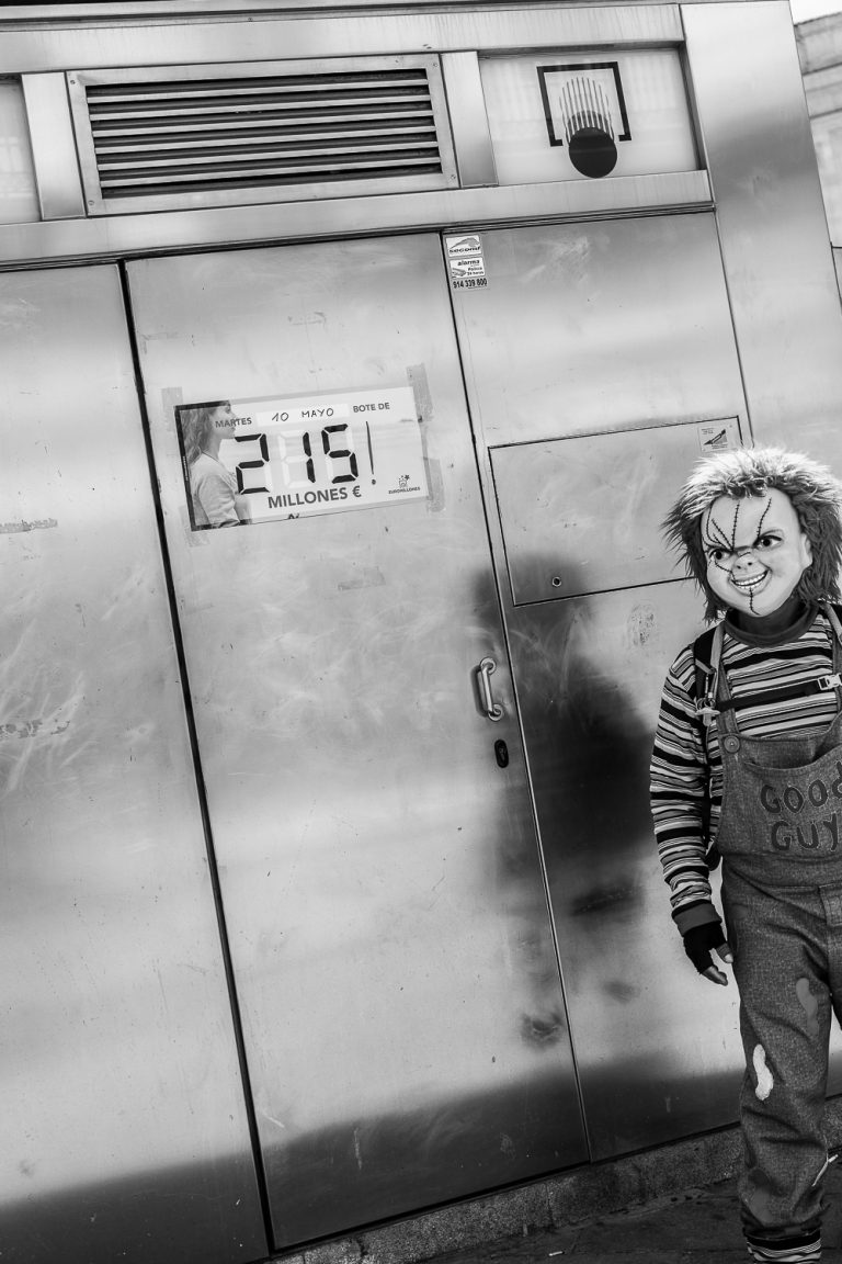 Street photo in Madrid, Spain by Robert Haines