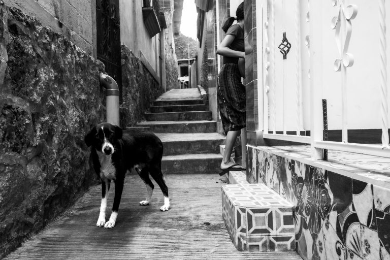 Street photo in Santa Catarina Palopó, Guatemala by Duncan Aitken