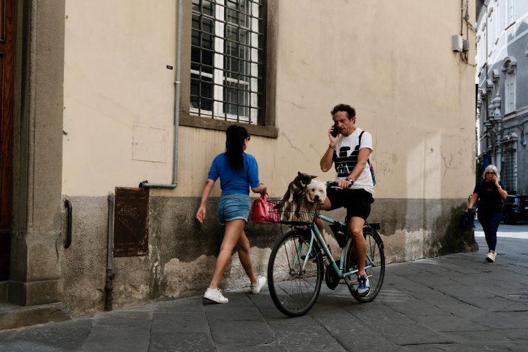 Street photo in Italy by Ian Game