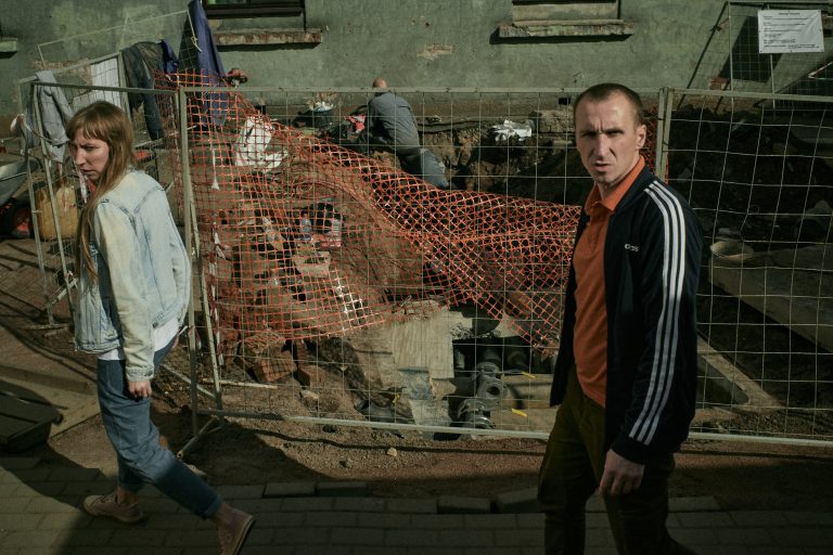 Street photo in Vyborg, Russia by Mikhail Matvienko
