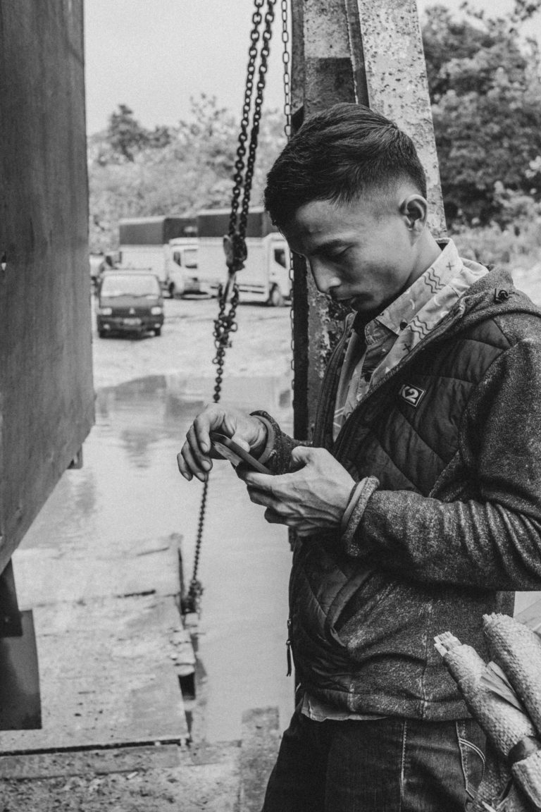 Street photo in Sumatra, Indonesia by John Pereira