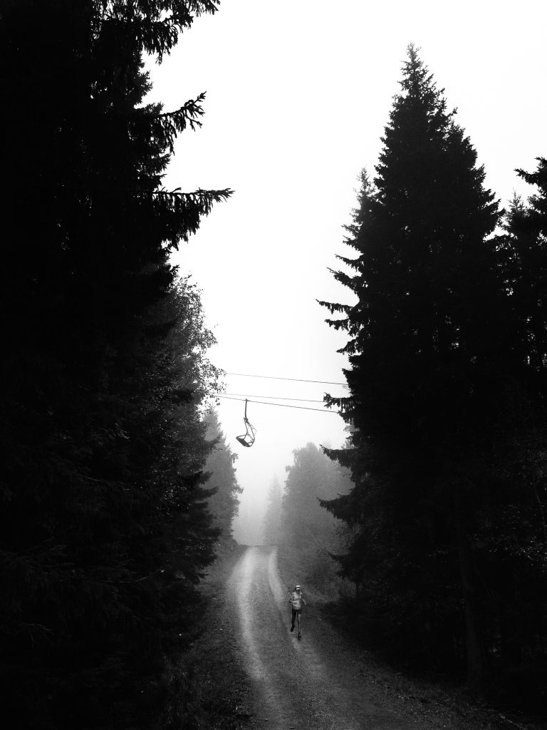 Street photo in Tryvann, Norway by Roham Rasai