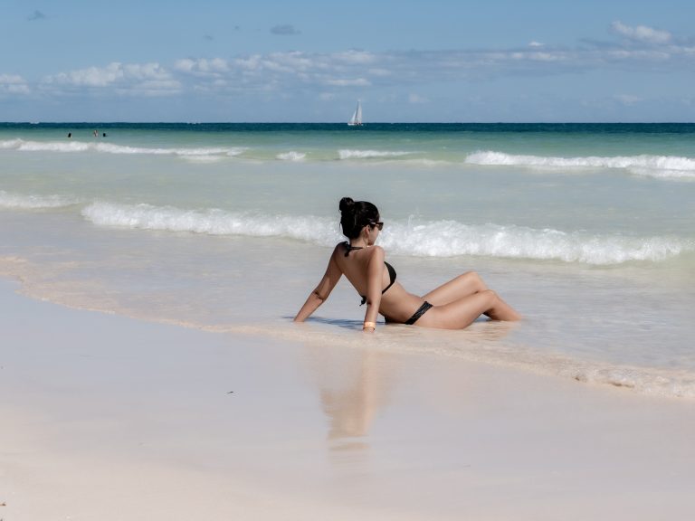 Street photo in Tulum Beach, Mexico by Wayne Rogge