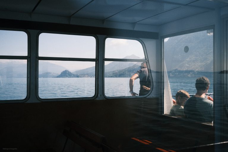 Street photo in Verbania, Italy by Günther Klebinger