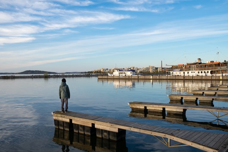 Street photo in Lahti, Finland by Denis Roche