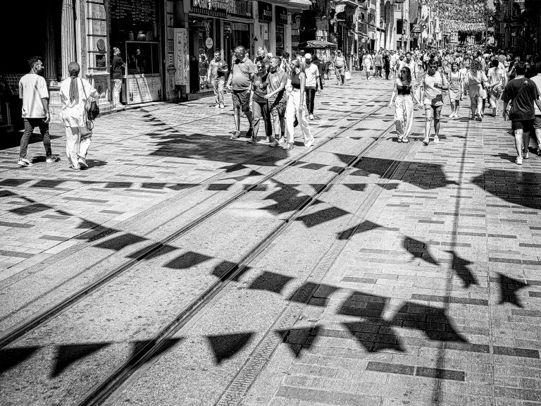 Street photo in Istanbul, Turkey by Jozef Danyi