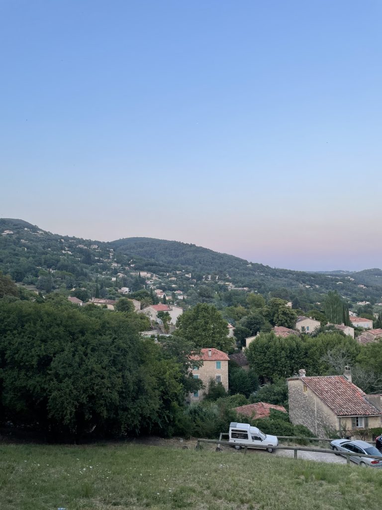 Street photo in Seillans, France by Salih Karabayir