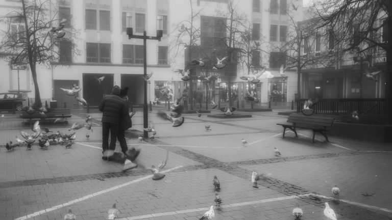 Street photo in Pl. du Théâtre, Luxembourg by Tom Schmitz
