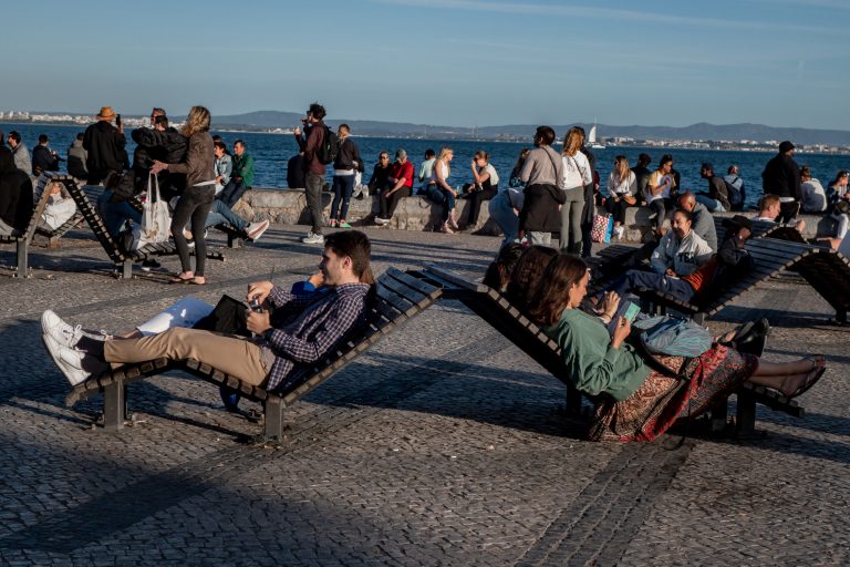 Street photo in Belém, Portugal by Deividson Rodrigues
