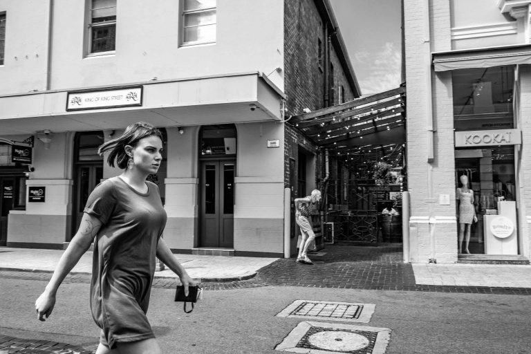 Street photo in Perth, Australia by Clark Robertson
