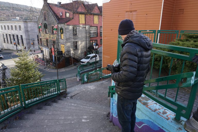 Street photo in St. John's, Canada by Ira Crummey