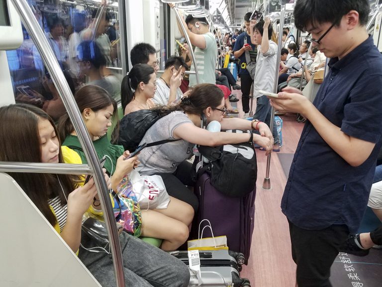 Street photo in Shanghai, China by Mario Cortez