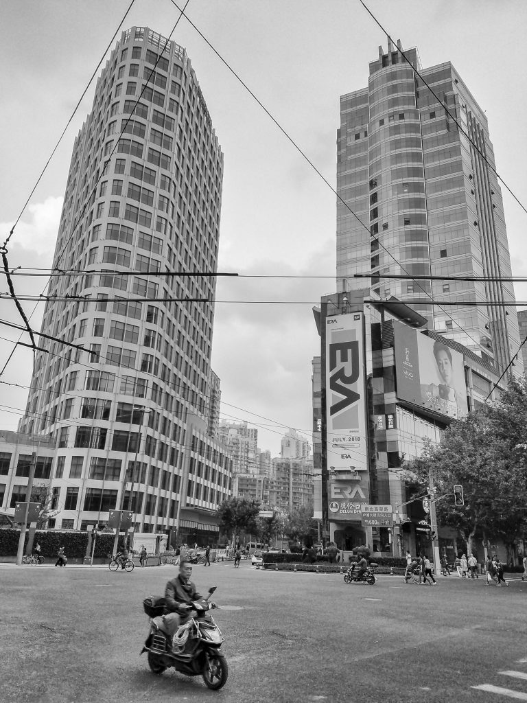 Street photo in Shanghai, China by Mario Cortez