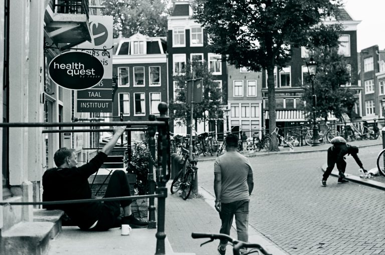 Street photo in Amsterdam, Netherlands by Ayu Mint
