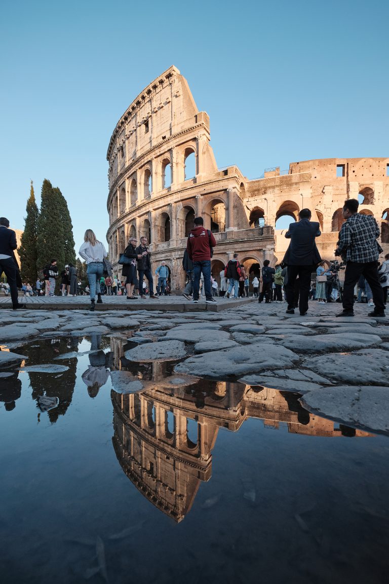 Street photo in Rome, Italy by Matt Byrne