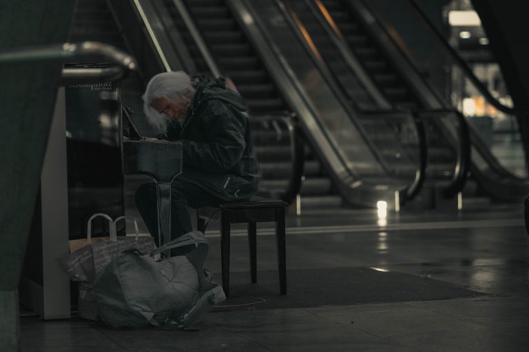 Street photo in Lucerne, Switzerland by Jonas Hofer