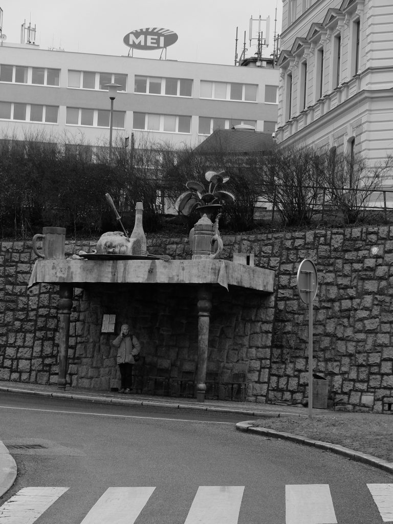 Street photo in Liberec, Czechia by Florian Schoppe
