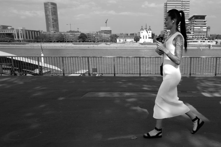 Street photo in Cologne, Germany by Peter Heasman