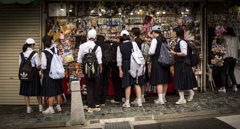 Street photo in Nara, Japan by Remo Obrist