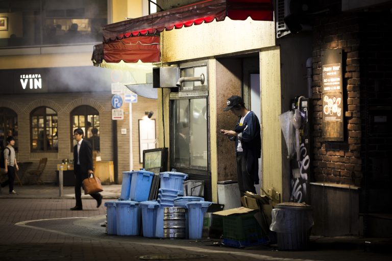 Street photo in Tokyo, Japan by Remo Obrist
