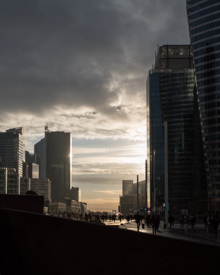 Street photo in La Défense, France by Antoine Marchetti