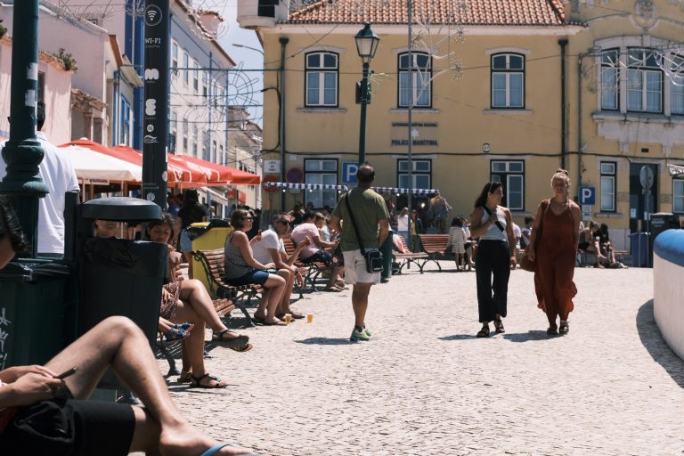 Street photo in Ericeira, Portugal by Nuno Gaspar