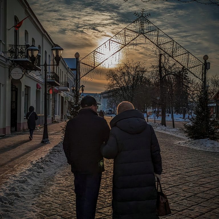 Street photo in Grodno, Belarus by Andrey Bazylev