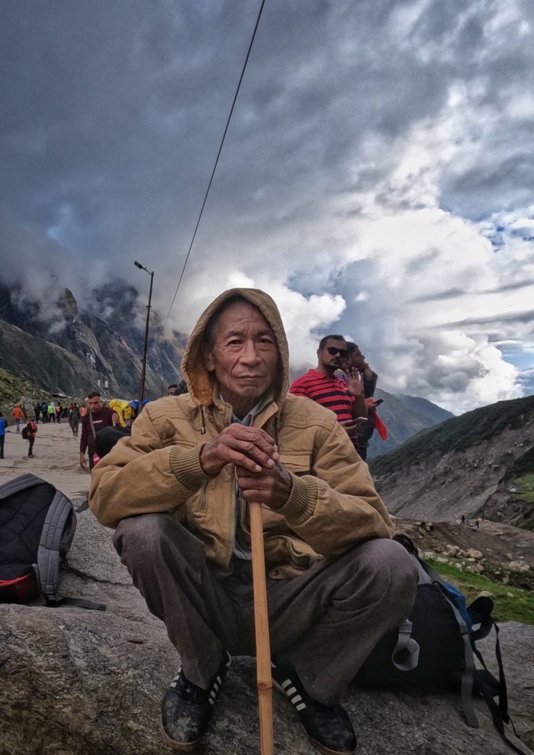 Street photo in Kedarnath, India by EM Rajeev
