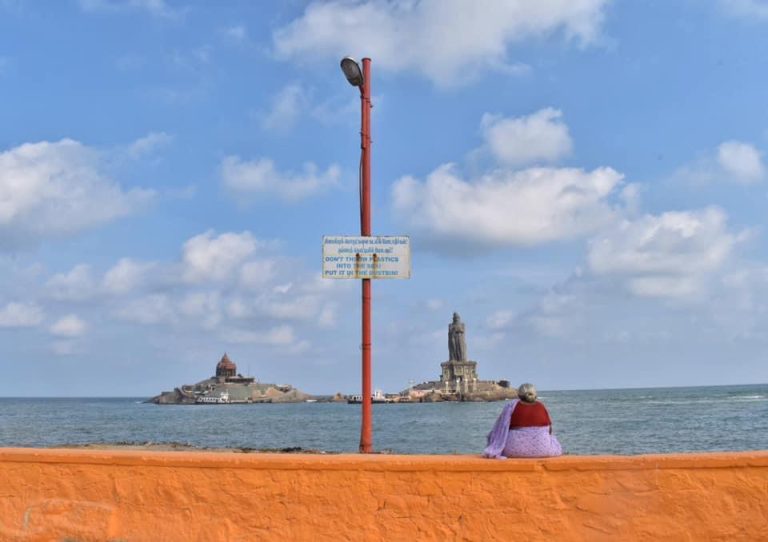Street photo in Kanniyakumari, India by EM Rajeev