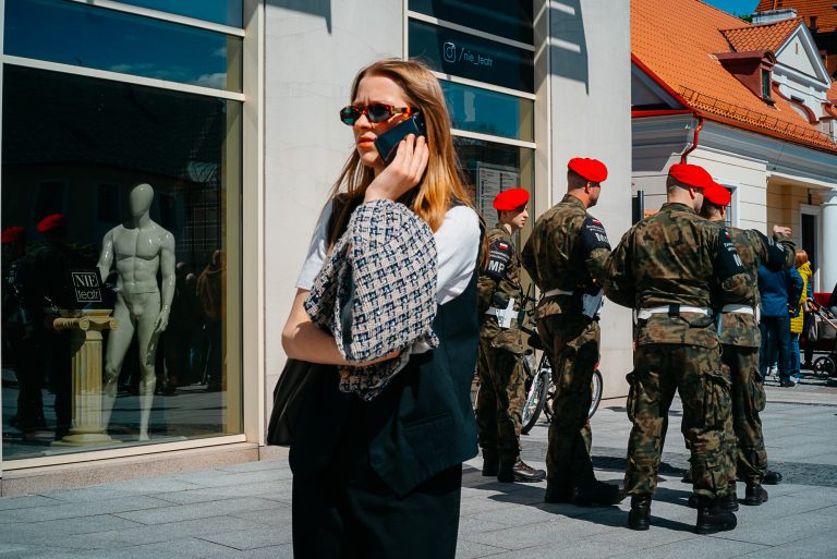 Street photo in Białystok, Poland by Marcin Pastuszak