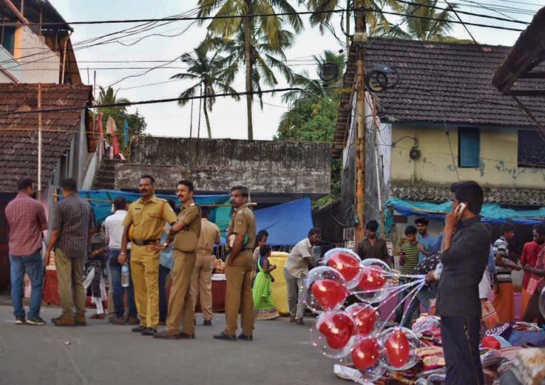 Street photo in Kalpathy, India by EM Rajeev
