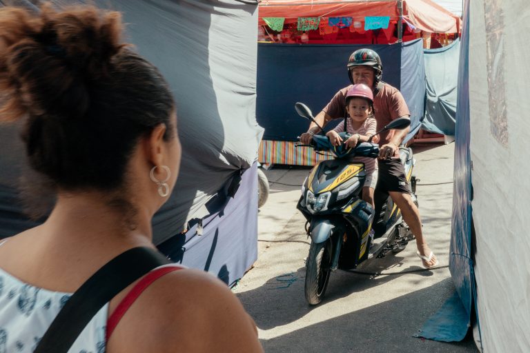 Street photo in Tulum, Mexico by Krishnasharan Das