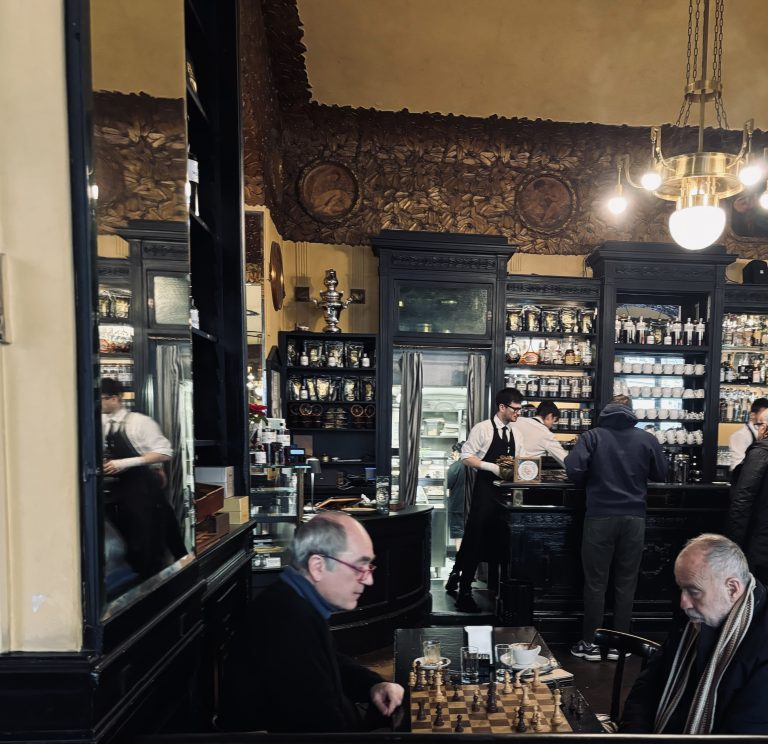Street photo in Trieste, Italy by Dawn Briscoe