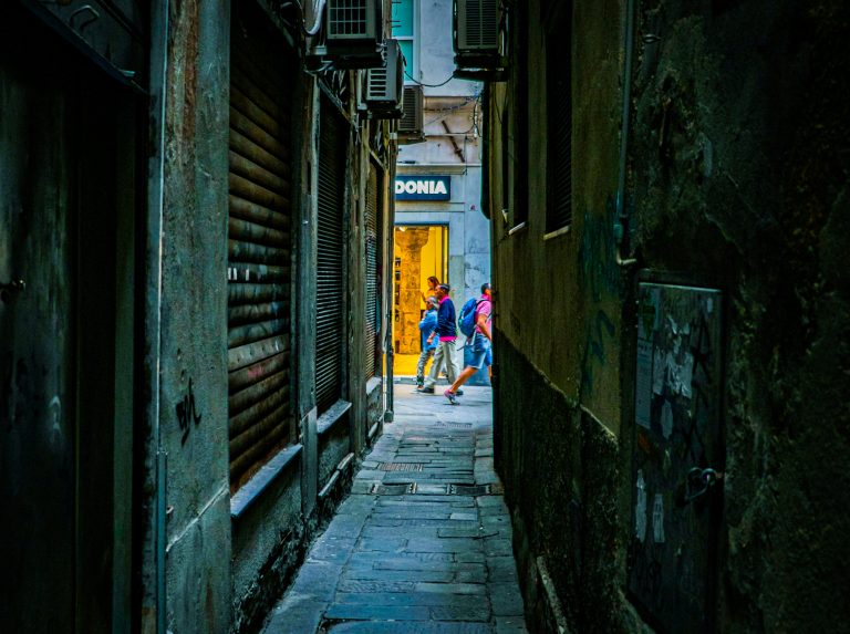 Street photo in Genoa, Italy by Cristian Vera