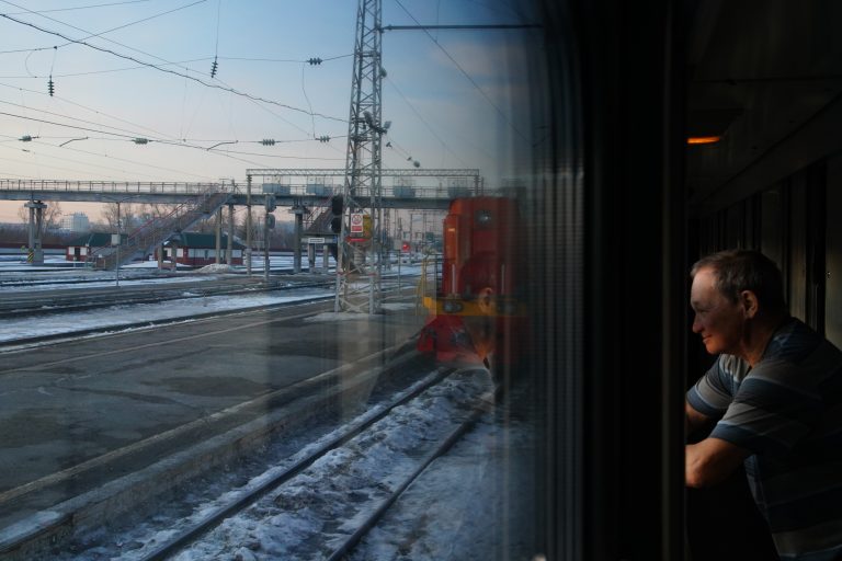 Street photo in Barnaul, Russia by Aleksey Kerkin