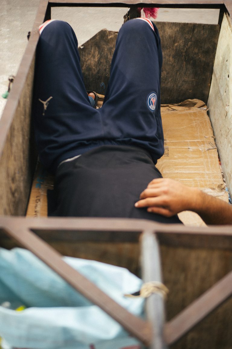 Street photo in Casablanca, Morocco by Mohamed El