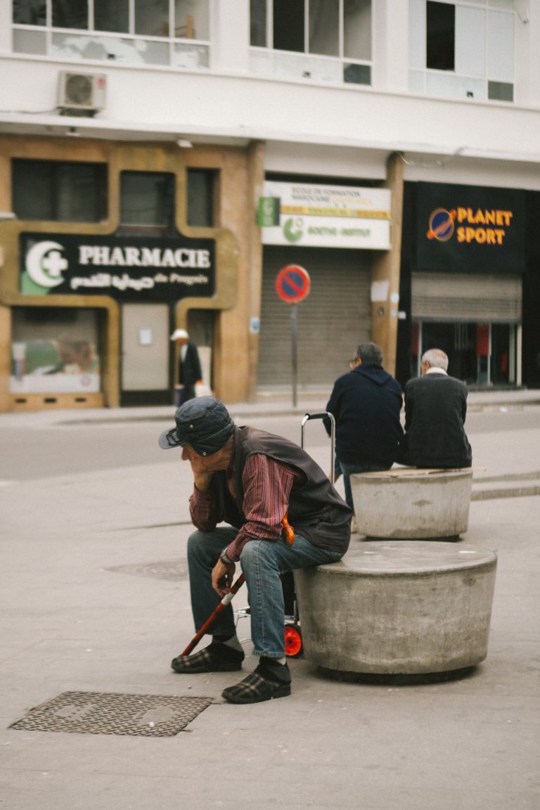 Street photo in Casablanca, Morocco by Mohamed El