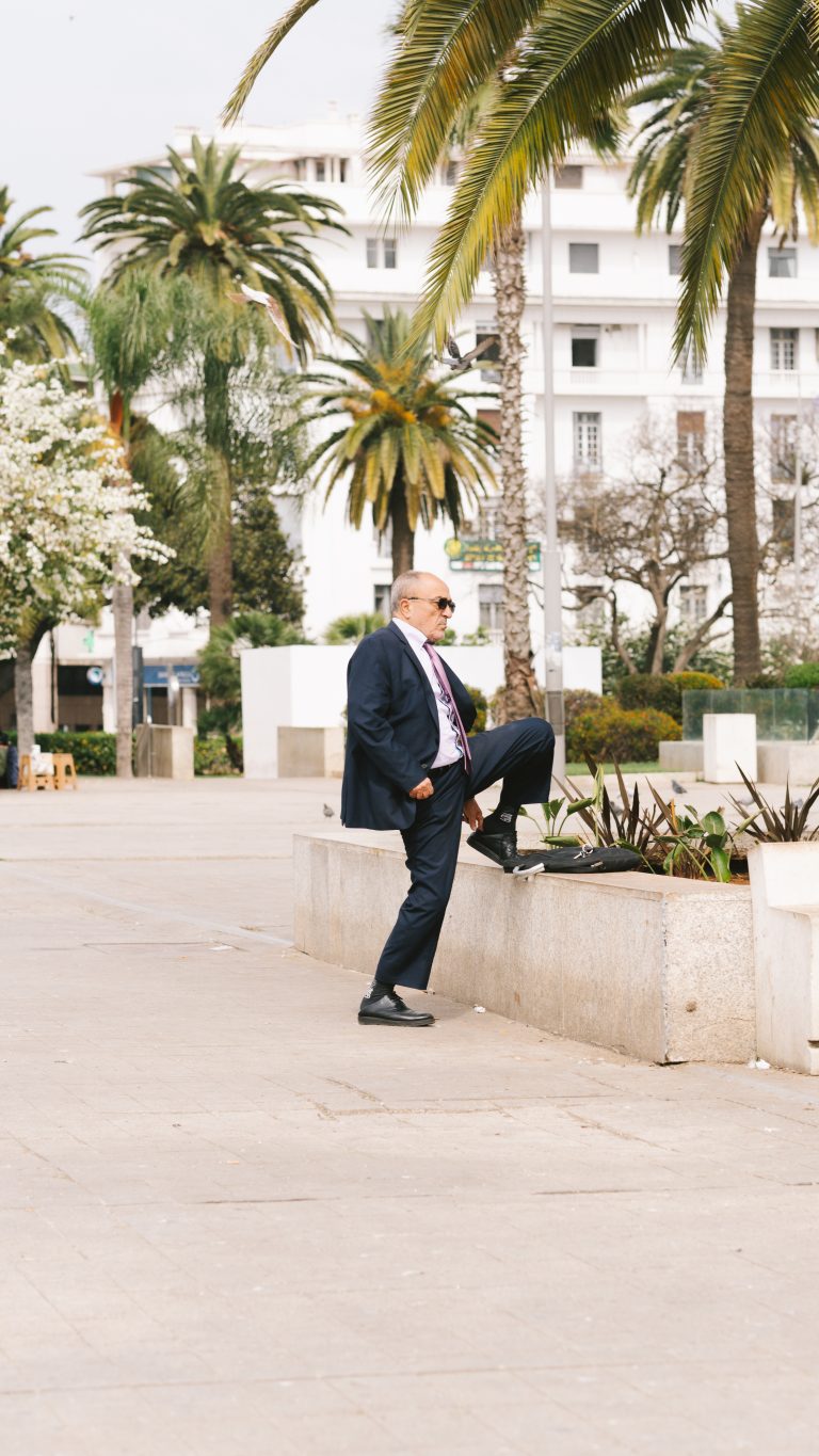 Street photo in Casablanca, Morocco by Mohamed El