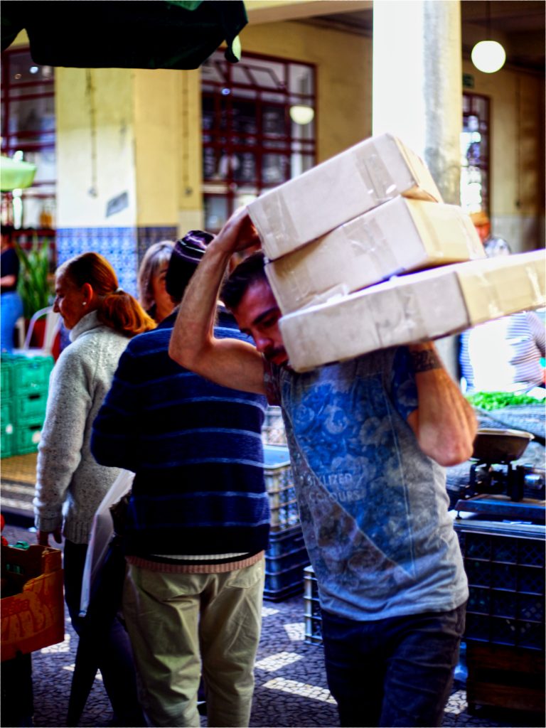 Street photo in Funchal, Portugal by Chris Bennett