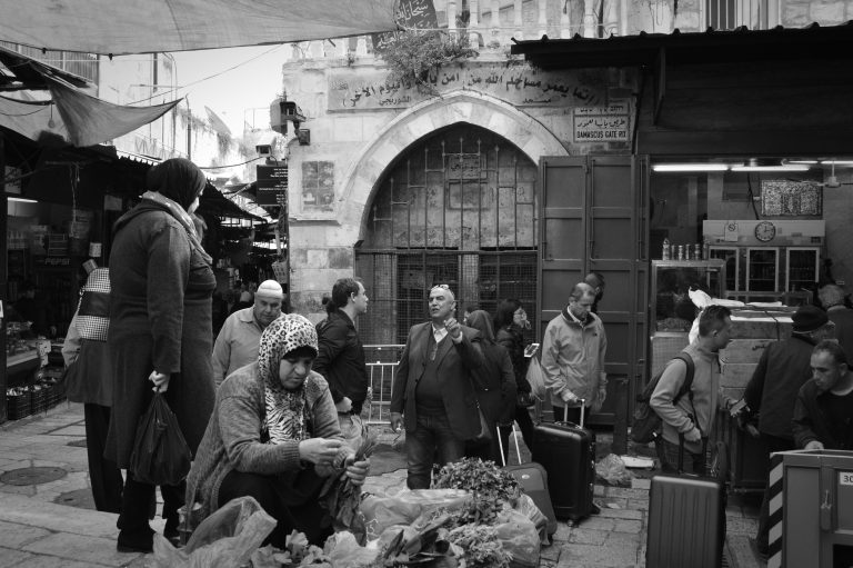 Street photo in Jerusalem, Israel by Gennady Selezneff