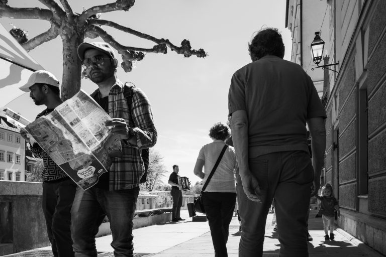 Street photo in Ljubljana, Slovenia by Gregor Jeric