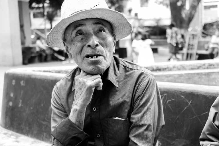 Street photo in Santa María de Jesús, Guatemala by Duncan Aitken