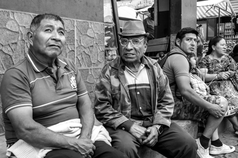 Street photo in Santa María de Jesús, Guatemala by Duncan Aitken
