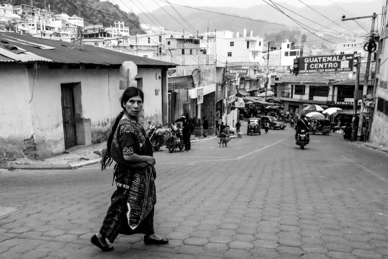 Street photo in Nahuala, Guatemala by Duncan Aitken
