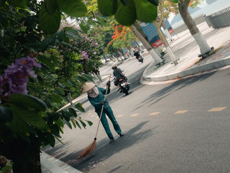 Street photo in Cát Bà Island, Vietnam by James Dunn