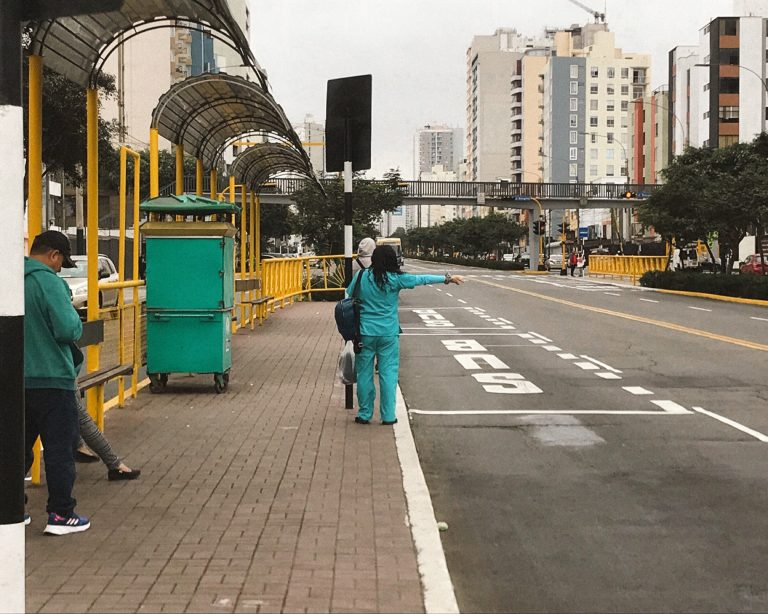 Street photo in Magdalena del Mar, Peru by Gonzalo Rivera