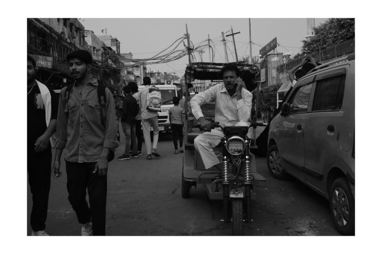 Street photo in Chandni Chowk, India by Sumant Dewan