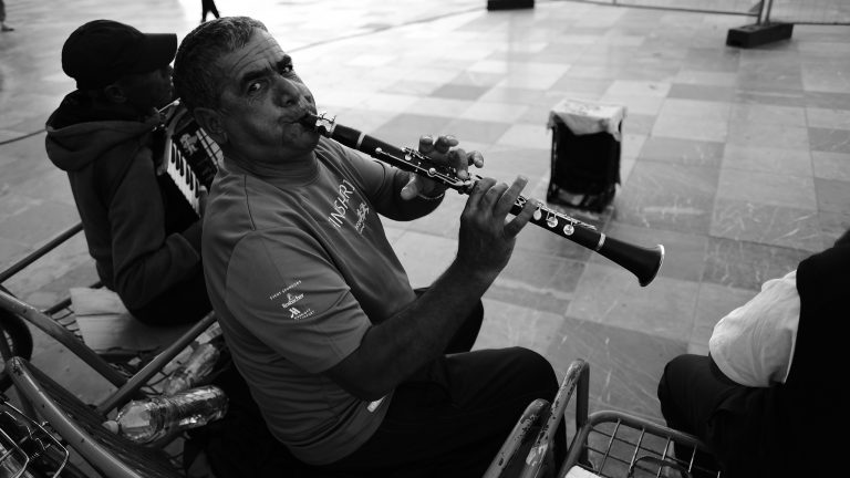 Street photo in Tirana, Albania by Pascal Meurisse